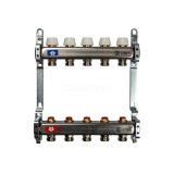 SMS 0922 000005 STOUT Коллектор из нержавеющей стали без расходомеров 5 вых.