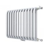 RST-205012-010 ROMMER RST 2050/12 радиатор стальной 2 трубчатый боковое подключение RAL9016 (в комплекте 4 кронштейна)
