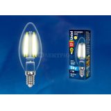 Лампа светодиодная LED-C35-13W/3000K/E14/CL PLS02WH Uniel UL-00005899