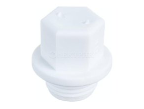 Заглушка резьбовая PPR 1/2 PN25 БЕЛАЯ РТП