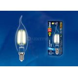 Лампа светодиодная LED-CW35-13W/3000K/E14/CL PLS02WH Sky прозр. картон Uniel UL-00005903