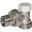 SVL-1166-000015 STOUT Клапан запорно-балансировочный угловой, 1/2" х 3/4"ЕК