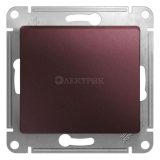 Механизм переключателя 1-кл. СП Glossa 10А IP20 (сх. 6) 10AX баклажан. SchE GSL001161