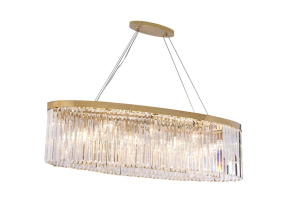 Подвесная люстра Newport 10119+7/S gold М0063196