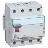 403042  Выключатель дифференциального тока TX³ - 4П - 25 А - тип AC - 300 мА - 4 модуля