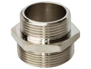 SFT-0004-112114 STOUT Ниппель НН переходной никелированный 1"1/2X1"1/4