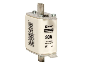 Вставка плавкая ППН-33 160/80А габарит 00 PROxima EKF fus-33/160/80