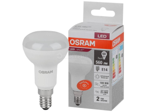 Лампа светодиодная LED Value LV R50 60 7SW/840 7Вт рефлектор матовая E14 230В 10х1 RU OSRAM 4058075581692