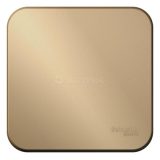 Переключатель 1-кл. ОП Blanca 10А IP20 (сх. 6) 250В с изолир. пластиной титан SchE BLNVA106014