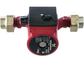 96281375 Grundfos Насос UPS 25-40 с гайками (1х230) циркуляционный/ бытовой