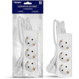 Удлинитель 3х2м с заземл. 16А 3х1 TOKOV ELECTRIC TKE-C01-BU3-2-1-Z