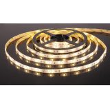 Светодиодная лента 5050/30 LED 7.2W IP65 [белая подложка] теплый белый свет