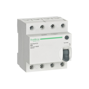 Выключатель дифференциального тока City9 Set 4п 40А 300мА A-S 400В SE C9R87440