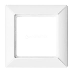 Jung Рамка 1-пост; Eco Profi; термопласт; белый