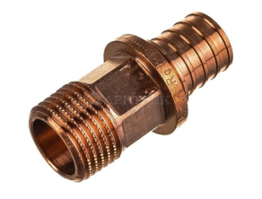 14563141001 REHAU RAUTITAN Переходник с наружной резьбой 20-R 1/2 RX+ для труб из сшитого полиэтилена аксиал