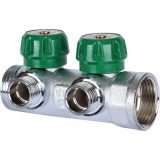 SMB-6850-011202 STOUT Коллектор регулирующий 1", 2 отвода 1/2"