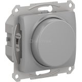 Механизм светорегулятора (диммера) GLOSSA повор.-нажим LED RC 315Вт алюм. SchE GSL000330