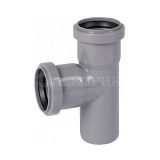 Тройник 87,5 град 40-40 вн,канализ(190/10) VALFEX