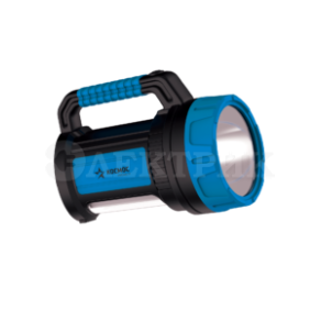 Фонарь светодиодный аккум. KOSMOS premium 7W LED зарядное устройство 220/12В USB зарядка телефона КОСМОС KOSACCU9107WUSB