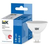 Лампа светодиодная ECO MR16 софит 5Вт 230В 6500К GU5.3 ИЭК LLE-MR16-5-230-65-GU5