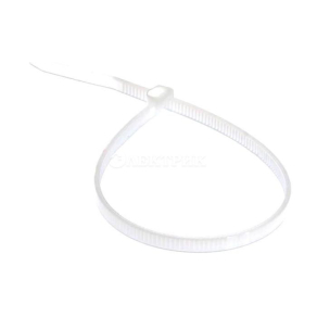 Хомут кабельный 3.6х300 нейл. бел. петлевой (уп.100шт) Rexant 07-0300