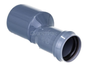 Редукция эксцентрическая  ВК  ПП 50х32 коробка ,серый РТП