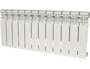 ROMMER Profi BM 350 (BI350-80-80-130) 12 секций радиатор биметаллический (RAL9016)