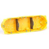 Коробка встр. для сух. перегор. 3п глуб. 50мм Batibox Leg 080053