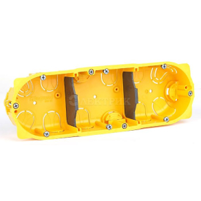 Коробка встр. для сух. перегор. 3п глуб. 50мм Batibox Leg 080053