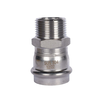 RSS-0021-000351 ROMMER Переходник ВПр-НР, 35х1, из нержавеющей стали прессовой