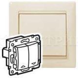 Механизм переключателя 2-кл. СП Valena для упр. приводом 10А с мех. блок. сл. кость Leg 774304