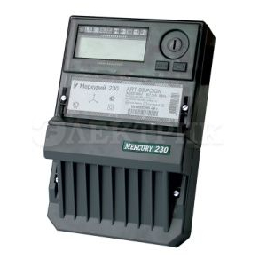 Счетчик "Меркурий" 230 AR-01 R 3ф 5-60А 1.0/2.0 класс точн. 1 тариф. RS485 ЖКИ