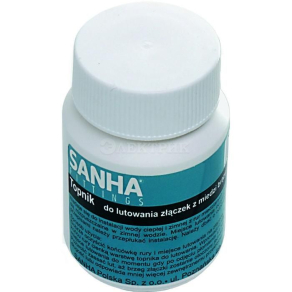 84941 Sanha 4941 флюс для мягкой пайки, тюбик 70 г, для медных труб под пайку