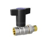 Шаровой кран латунный ВР-НГ, Dn-20, Pn-40 бар, Т-рукоятка, LD Pride LD 47.348.20 RB