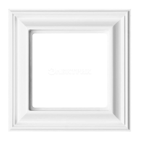Jung Рамка 1-пост; термопласт; белый; Eco Deco
