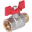 RBV-0004-0210220 ROMMER Шаровой кран 3/4" ВН/НР, ручка бабочка
