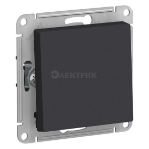 Механизм переключателя перекрестного 1-кл. СП AtlasDesign 10А IP20 (сх. 7) 10AX карбон SchE ATN001071