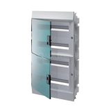 Бокс в нишу Mistral41 72М зел.дверь (с клемм) ABB 1SLM004101A1210