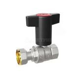 Шаровой кран латунный ВР-НГ, Dn-20, Pn-40 бар, Т-рукоятка, LD Pride LD 47.341.20 RB