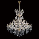 Каскадная люстра Crystal Lux Hollywood SP53 Gold