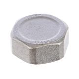 FK 4100 1 FAR Заглушка хром. для коллектора 1" (ВР)