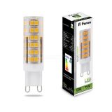 Лампа светодиодная LED 7вт 230в G9 белый капсульная (LB-433)