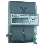 Счетчик "Меркурий" 206 N 1ф 5-60А 1.0/2.0 класс точн. многотариф. оптопорт ЖКИ DIN-рейка Моск. вр.