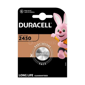 Батарейки Duracell 5007989 2450-1BL литиевая 3v
