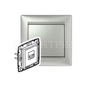 770285  Розетка HDMI для аудио/видеоустройств - Valena - алюминий