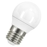 Лампа светодиодная LED STAR CLASSIC P 40 5.5W/827 5.5Вт шар 2700К тепл. бел. E27 470лм 220-240В мато