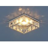 Встраиваемый потолочный светильник 7274 хром / прозрачный (CH/Clear)