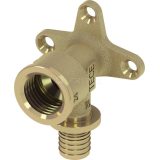 Уголок с настенным креплением 20 х 1/2'', латунь TECE