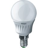 Лампа светодиодная 94 476 NLL-P-G45-5-230-2.7K-E14 5Вт шар 2700К тепл. бел. E14 330лм 220-240В Navigator 94476