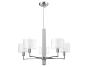 Подвесная люстра Crystal Lux Maestro SP-PL5 Chrome